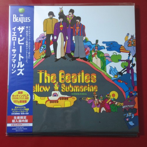 The Beatles Yellow Submarine Sealed Japan 180g Vinyl Out Of Print Tojp Onvinylstore