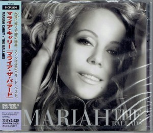 MARIAH CAREY The Ballads -  JAPAN CD +BONUS SICP-2100 (JEWEL CASE EX)