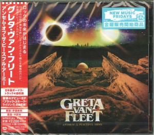 GRETA VAN FLEET Anthem Of The Peaceful Army (+JAPAN BONUS TRACKS)
