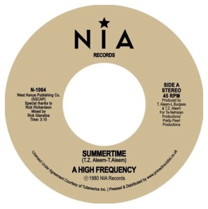 RSD20 HIGH FREQUENCY Summertime