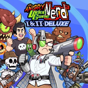 SAM BEDDOES The Angry Video Game Nerd I & II Deluxe 1+2 Deluxe (CLEAR 3xLP)