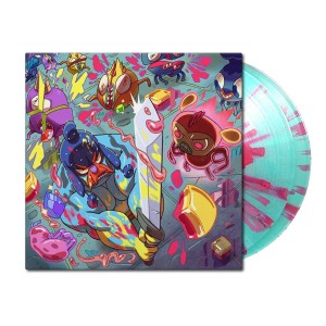 SAM WEBSTER Grindstone (JORJI BLUE AND CREEP BLOOD SPLATTER 2xLP)