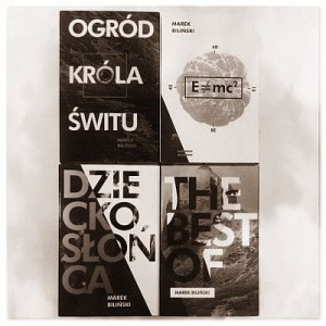 (MC) MAREK BILIŃSKI Ogród Króla Świtu / E≠mc² / Dziecko Słońca / The Best Of (4xMC z autografem)