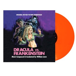 WILLIAM LAVA Dracula Vs. Frankenstein (COLOR LP)