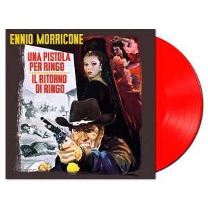 RSD22 Ennio Morricone - Una Pistola Per Ringo / Il Ritorno Di Ringo (Soundtrack) [LP] (Clear Red Vinyl, limited)