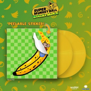 YURI FUKUDA Super Monkey Ball Banana Mania (YELLOW 2xLP)