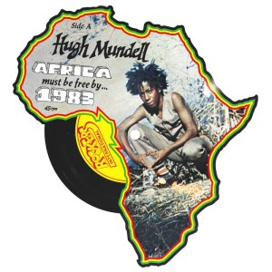 Hugh Mundell & Augustus Pablo - Africa Must Be Free By 1983 [12''] (Africa Shaped Picture Disc, two rare Augustus Pablo dub mixes on the B-Side, limited, indie-exclusive)