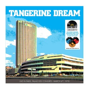 Tangerine Dream - Live In Paris, Palais Des Congres [3LP] (Half Blue, Red, Orange Vinyl, slide-up boxset, 3 printed inner sleeves, Laser Light Tour poster, limited, indie-exclusive)