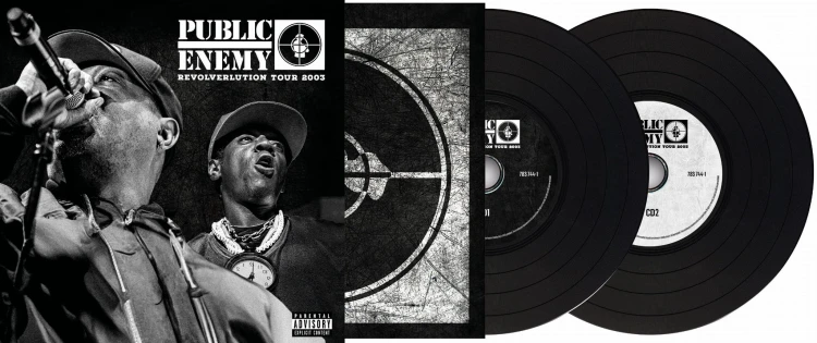 3700477837440 Cover CD Vinyl Replica - Public Enemy - Revolverlution Tour 2003 (With Inner Sleeve & CDs).jpg