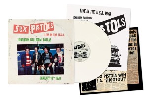 SEX PISTOLS - LIVE IN THE USA 1978 - DALLAS (LP WHITE)