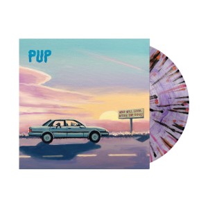 PUP - WHO WILL LOOK AFTER THE DOGS? (X) (PURPLE SMOKE/ORANGE/PINK SPLAT