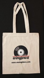 Torba bawełniana eko z nadrukiem WINYLOWA OnVinylstore.com