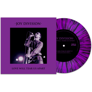 JOY DIVISION - LOVE WILL TEAR US APART (PURPLE/BLACK SPLATTER 7")