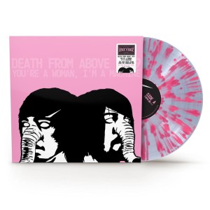 Death From Above 1979 - You're a Woman, I'm A Machine (ROCKTOBER 2025, 1LP Clear with Pink Splatter Vinyl)