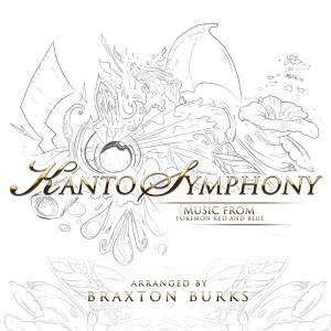 (CD) BURKS,BRAXTON - KANTO SYMPHONY (MUSIC FROM POKÉMON RED & BLUE) (WHITE DIGIPAK WIT