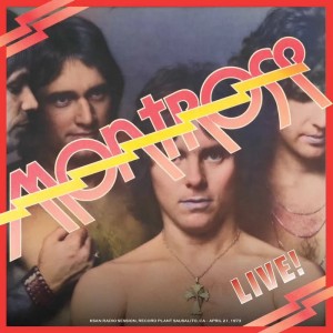 (BF25) MONTROSE - MONTROSE LIVE - KSAN RADIO SESSION 1973 FEATURING SAMMY HAGAR (RED ROCKER VINYL) (RSD)