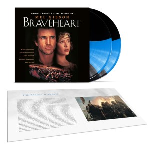 James Horner, London Symphony Orchestra - James Horner/London Symphony Orchestra - Braveheart (Soundtrack) [2LP] (Blue/Black Stripe Vinyl, limited)
