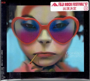 GORILLAZ Humanz JAPAN 2xCD bonus tracks DIGIPAK (WPCR-17835)