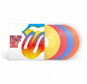 [4xLP] The Rolling Stones - The Rolling Stones – FORTY LICKS (180G/YELLOW/RED/BLUE/ORANGE TRANSPARENT VINYL/4LP)
