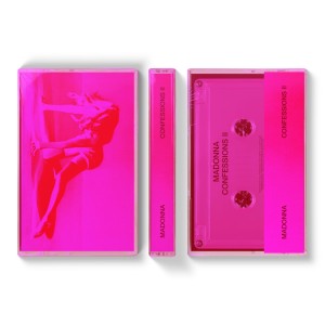 [Cassette] Madonna - Madonna – CONFESSIONS II (TRANSLUCENT PINK CASSETTE)