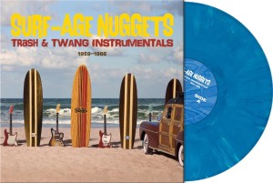 [LP] Various Artists – SURF-AGE NUGGETS: TRASH & TWANG INSTRUMENTALS (LAGUNA BLUE MARBLE)
