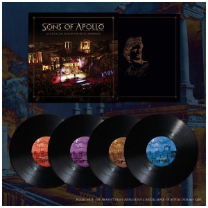 [LP] SONS OF APOLLO - LIVE WITH THE PLOVDIV PSYCHOTIC SYMPHONY (4LP)