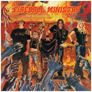 [LP] FIREBALL MINISTRY - SECOND GREAT AWAKENING: BENEATH THE DESERT FLOOR CHAPTER 10 (CITRUS MARBLE VINYL)