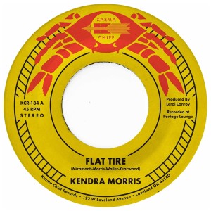 [SIN] KENDRA MORRIS - FLAT TIRE (DUB MIX) (BLOOD ORANGE 7INCH)