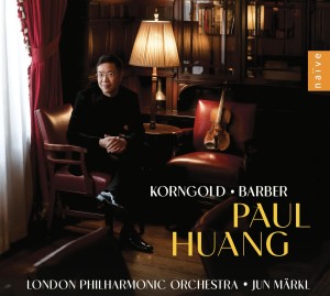 [CD] LONDON PHILHARMONIC & PAUL HUANG - KORNGOLD-BARBER: VIOLIN CONCERTOS