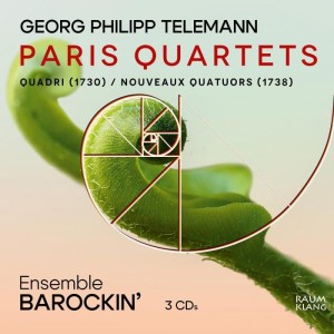 [CD] ENSEMBLE BAROCKIN - GEORG PHILIPP TELEMANN: PARIS QUARTETS (3CD)