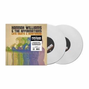 [LP] HANNAH & THE AFFIRMATIONS WILLIAMS - LATE NIGHTS & HEARTBREAK (10TH ANNIVERSARY EDITION/2LP/WHITE VINYL)