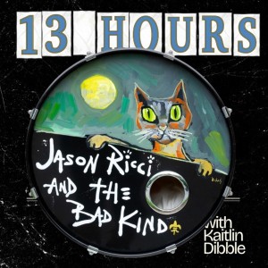 [LP] JASON & THE BAD KIND RICCI - 13 HOURS (WHITE MARBLED VINYL)
