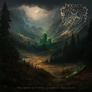 [LP] HECATE ENTHRONED - CORPSE OF A TITAN, A LAMENT LONG BURIED (BOREAL LIGHT VINYL)
