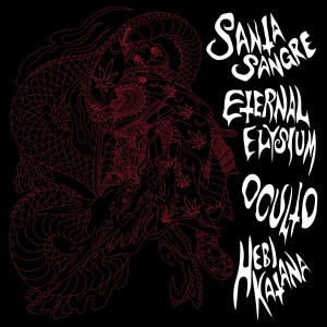 [LP] SANTA SANGRE & ETERNAL ELYSIUM & OCULTO - SPLIT (RED MARBLED VINYL)
