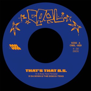 [SIN] E DA BOSS - THAT'S THE B.S. / THE GET DOWN