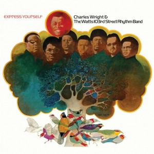 [LP] CHARLES & THE WATTS 103RD ST. RHYTHM BAND WRIGHT - EXPRESS YOURSELF