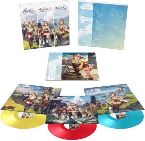 [LP] VARIOUS ARTISTS - ATELIER RYZA TRILOGY OST (LEMON, RED & LIGHT BLUE VINYL)
