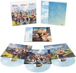 [LP] VARIOUS ARTISTS - ATELIER RYZA TRILOGY OST (CLEAR W/ SKY BLUE VINYL)