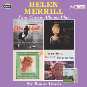 [CD] HELEN MERRILL - HELEN MERRILL W/ STRINGS / MERRILL AT MIDNIGHT / AMERICAN COUNTRY SONGS / PAROLE E MUSICA