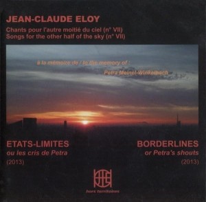 [CD] JEAN-CLAUDE ELOY - ETATS-LIMITES OU LES CRIS DE PETRA