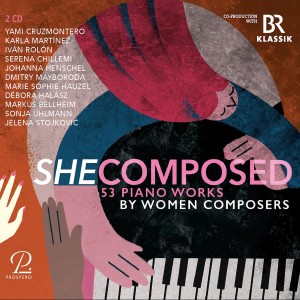 [CD] YAMI CRUZMONTERO - SHE COMPOSES - 53 PNO PIECES BY WOMEN COMPOSERS