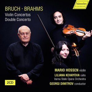 [2CD] MARIO HOSSEN - BRAUCH & BRAHMS: VIOLIN CONS DOUBLE CONCERTO