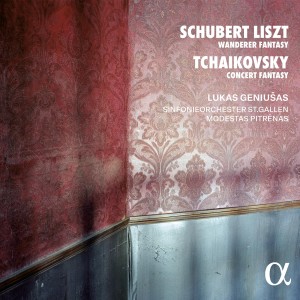 [CD] LUKAS & SINFONIEORCHESTER ST. GALLEN & MODESTAS PITRENAS GENIUSAS - SCHUBERT/LISZT: WANDERER FANTASY - TCHAIKOVSKY: CONCERT FANTASY