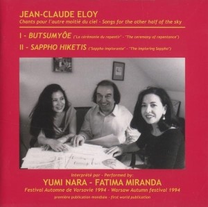 [CD] JEAN-CLAUDE ELOY - BUTSUMYEE - SAPPHO HIKETIS