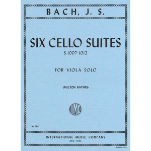 [CD] MARC SABBAH - J.S. BACH'S SIX SUITES FOR VIOLONCELLO ON THE VIOLA
