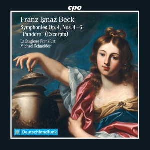 [CD] LA STAGIONE FRANKFURT / MICHAEL SCHNEIDER - FRANZ IGNAZ BECK: SYMPHONIES OP. 4 / NOS. 4-6 / PANDORE (EXCERPTS)