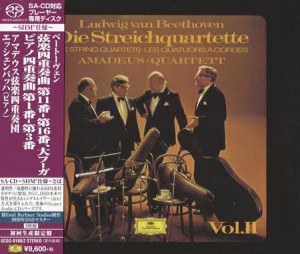 [CD] SACD Amadeus Quartett - Beethoven: String Qrts. Nos. 11-16/Piano Qrts. 1-3 Vol. II