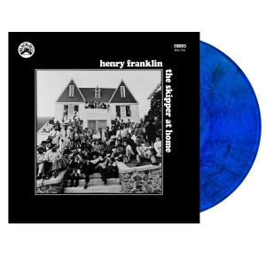 [LP] HENRY FRANKLIN - SKIPPER AT HOME - REMASTERED (BLUE WITH BLACK SWIRL VINYL)