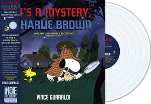 [LP] VINCE GUARALDI - IT'S A MYSTERY, CHARLIE BROWN (MAGNIFYING GLASS CLEAR VINYL) (I)