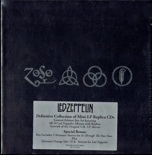 LED ZEPPELIN Definitive Collection BOX 12xCD OnVinylStore